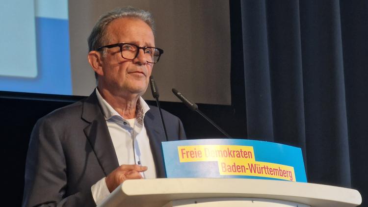 Dr. Johannes Huber auf dem Europaparteitag der FDP-Baden-Württemberg